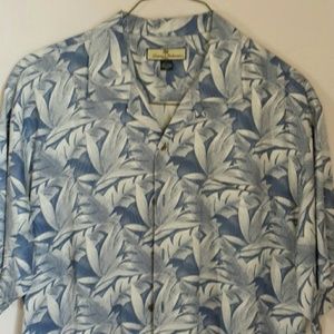 Tommy Bahama 100 % silk camp shirt